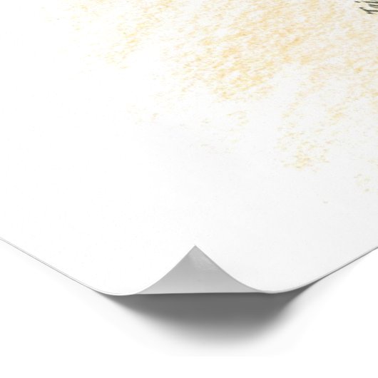 Kaart met het label van Trino Poster (Hoek)