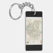 Kaart met het label van Trino Sleutelhanger (Voorkant Links)