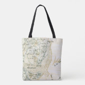 Kaart met het label van Trino Tote Bag (Achterkant)