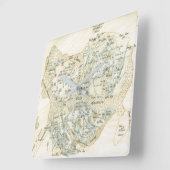 Kaart met het label van Trino Vierkante Klok (Hoek)