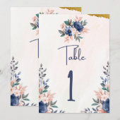 Kaart met het lotnummer van de kalligrafie (Voorkant / Achterkant)