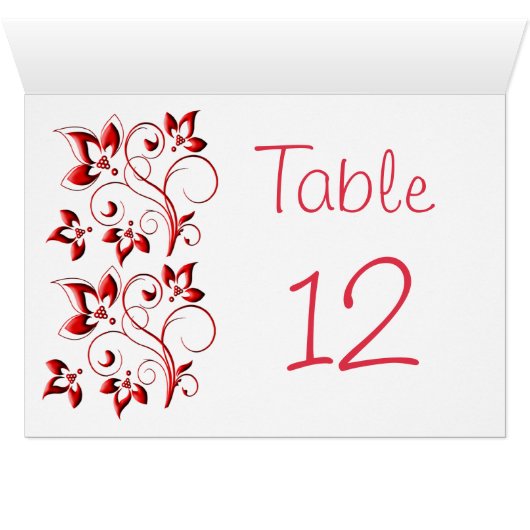 Kaart met het rode, zwarte en witte Florentijnse t (Binenzijde Horizontaal (Onderkant))