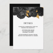 Kaart met informatie over zwarte/goudbeklimming (B (Voorkant / Achterkant)