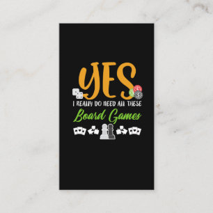 Kaart met kaartspel met kaartspel visitekaartje