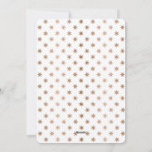 Kaart met kerst met kerst met platte vakantiekaart (Achterkant)