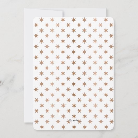 Kaart met kerst met kerst met platte vakantiekaart (Achterkant)