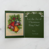 Kaart met kerstcadeaus (Binnen)