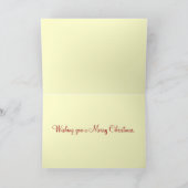 Kaart met kerstcadeaus (Binnen)