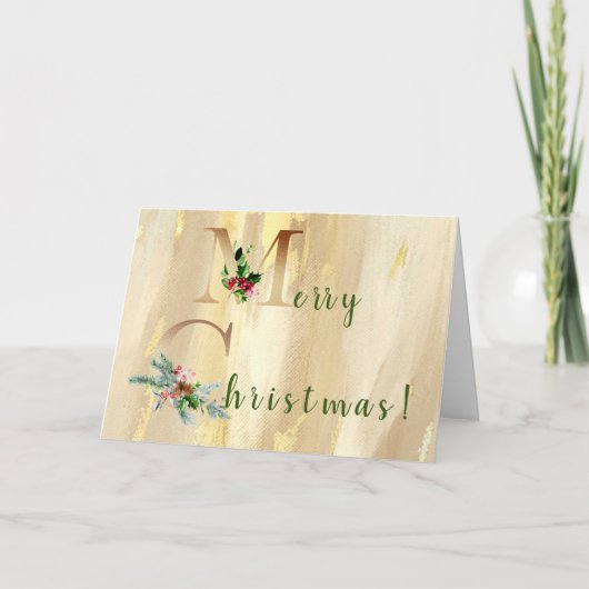 Kaart met kerstcadeautjes (Voorkant)