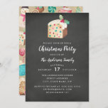 Kaart met kerstfeestdag in Chalkboard, gezoet frui<br><div class="desc">Een kerstcadeautje Collectie in de kleine Bayleigh Store!</div>