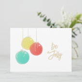 Kaart met kerstfeestdagen (Staand voorkant)