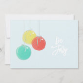 Kaart met kerstfeestdagen (Voorkant)