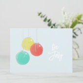 Kaart met kerstfeestdagen (Staand voorkant)