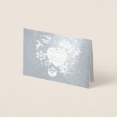 Kaart met kerstkerstkerstkerstkerstman, rendier Si (Voorkant)