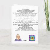 Kaart met kerstliefde blanco (Achterkant)