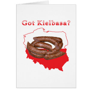 Kaart met Kielbasa