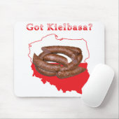 Kaart met Kielbasa Muismat (Met muis)