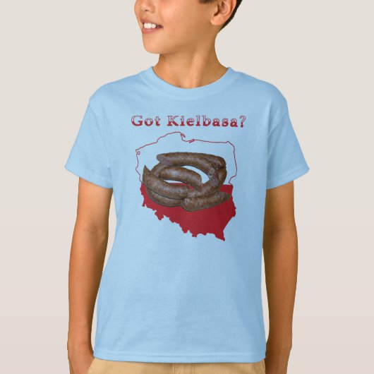 Kaart met Kielbasa T-shirt (Voorkant)