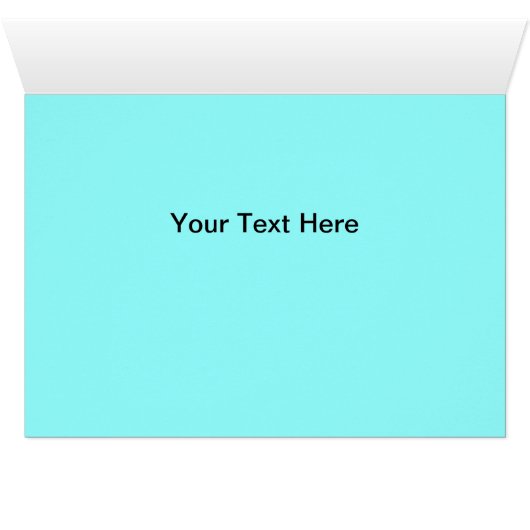 Kaart met kleurrijke zeesterren voor bedankje na b (Binenzijde Horizontaal (Onderkant))