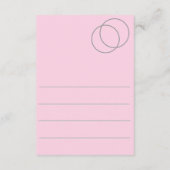 Kaart met levendig gouden rand (Achterkant)