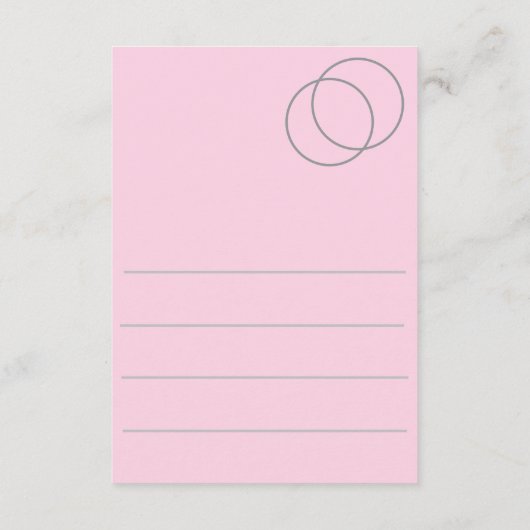 Kaart met levendig gouden rand (Achterkant)