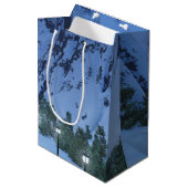 Kaart met lichtgewicht tas medium cadeauzakje (Voorkant Gekanteld)
