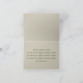 Kaart met mannetje en vrouwtje kardinaal op bloeie (Binnen)