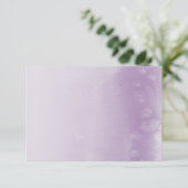 KAART MET OMHULLING :: ombre aquarel paars (Staand voorkant)