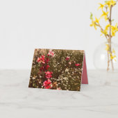 Kaart met Oude Wilde Bloemen (Gele Bloem)
