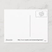 kaart met peperkoekmannetjeskoekjes (Achterkant)