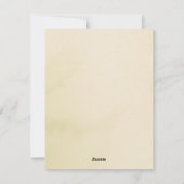 Kaart met platte bovenkant  (Achterkant)