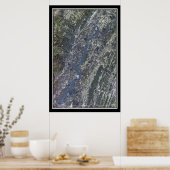 Kaart met Poster van het Tennessee-Chickamauga-mee (Keuken)