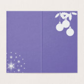 Kaart met "pretkerst" (Binnenkant ongevouwen)