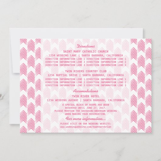 Kaart met roze stammeninformatie (Voorkant)