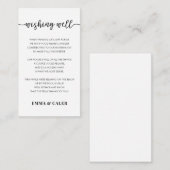 Kaart met ruime opslagruimte (Voorkant / Achterkant)