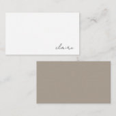 Kaart met speciale papierkaartjes (Voorkant / Achterkant)