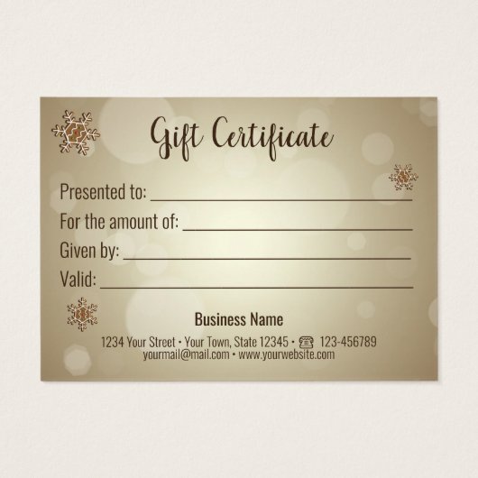 Kaart met tastmakerij voor kerstbomen (Achterkant)