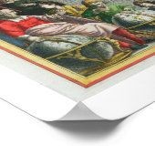 Kaart met Tycho Brahe's System of Planetary Orbi Poster (Hoek)