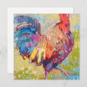 Kaart met vierkante platte notities (Voorkant / Achterkant)