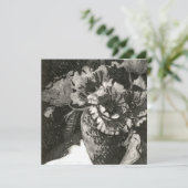 Kaart met vierkante platte notities (Staand voorkant)