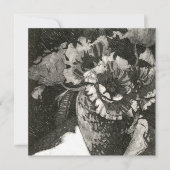 Kaart met vierkante platte notities (Voorkant)