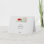 Kaart met waterverf van Reuzenlieveheersbeestje! (Achterkant)