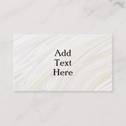 Kaart met witte en goudkleurige behuizing (Voorkant)