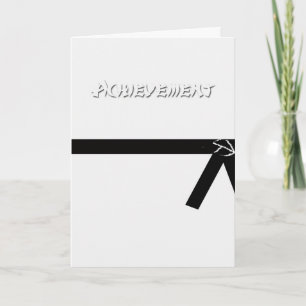 Kaart met zwarte band