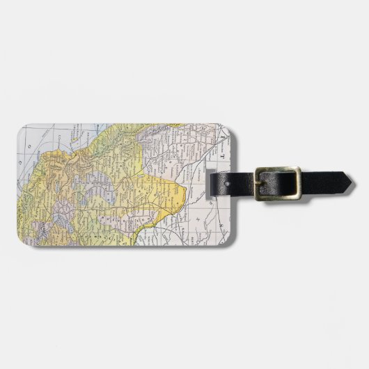 KAART: MEXICO BAGAGELABEL (Voorkant horizontaal)