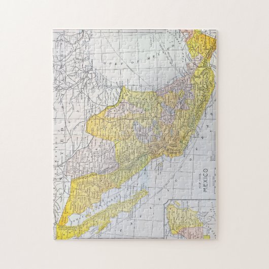 KAART: MEXICO LEGPUZZEL (Verticaal)