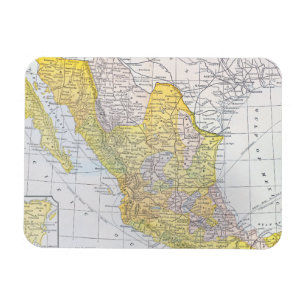 KAART: MEXICO MAGNEET