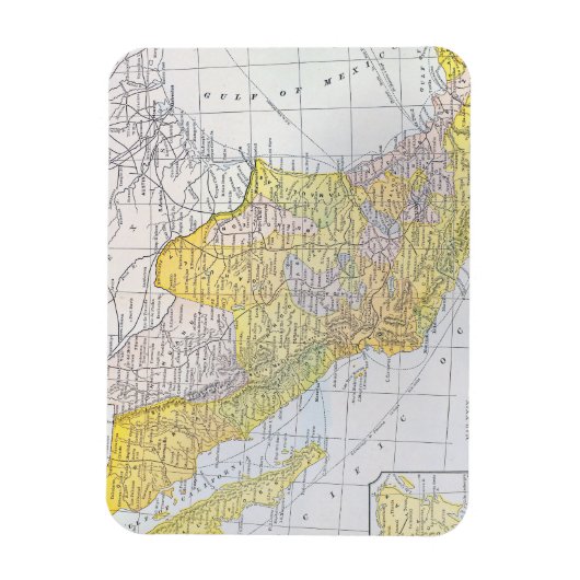 KAART: MEXICO MAGNEET (Verticaal)