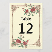 Kaart middeleeuwse Romantische wedloop (Achterkant)