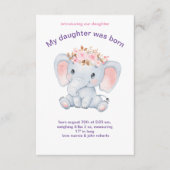 Kaart Mijn mooie dochter Verjaardag (Voorkant)